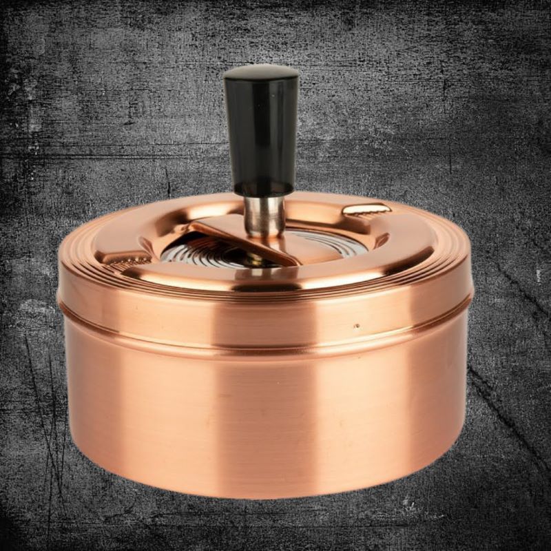 Popelník roztáčecí Rose Gold 9cm