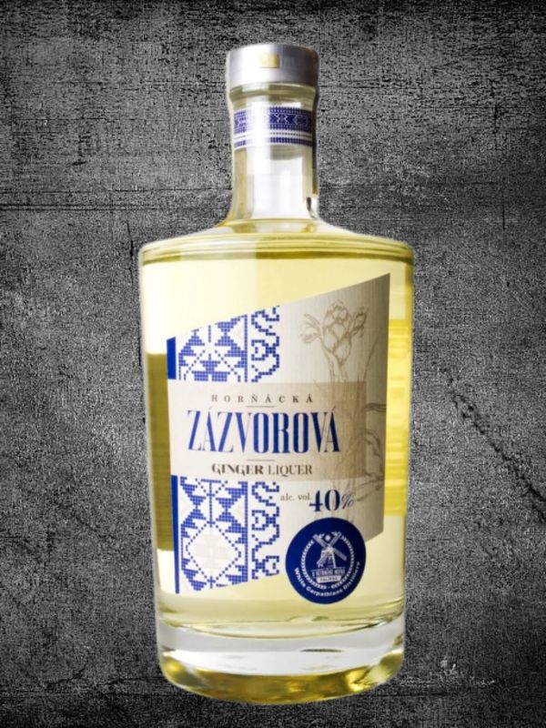 Horňácká Zázvorová z Kuželova 40% 0,5l