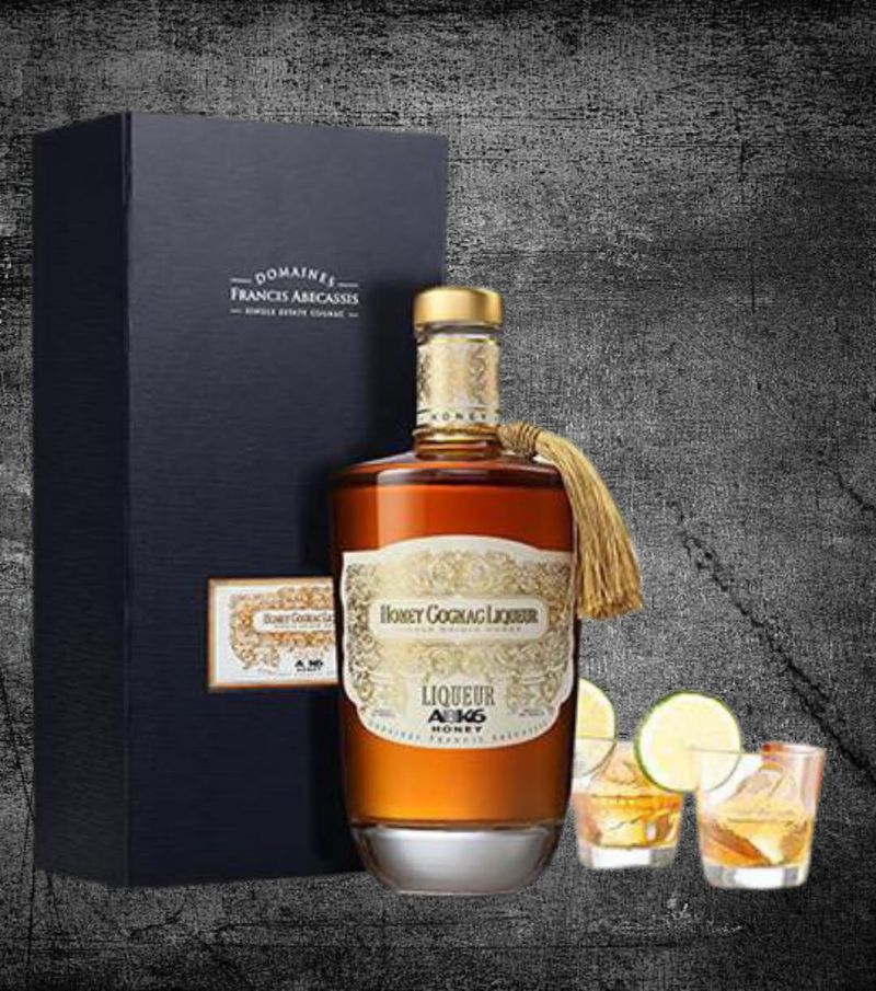 ABK6 Honey Cognac Liqueur + sklo 35% 0,7l 