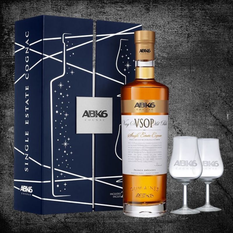 ABK6 VSOP Single Estate Cognac + sklo 40% 0,7l