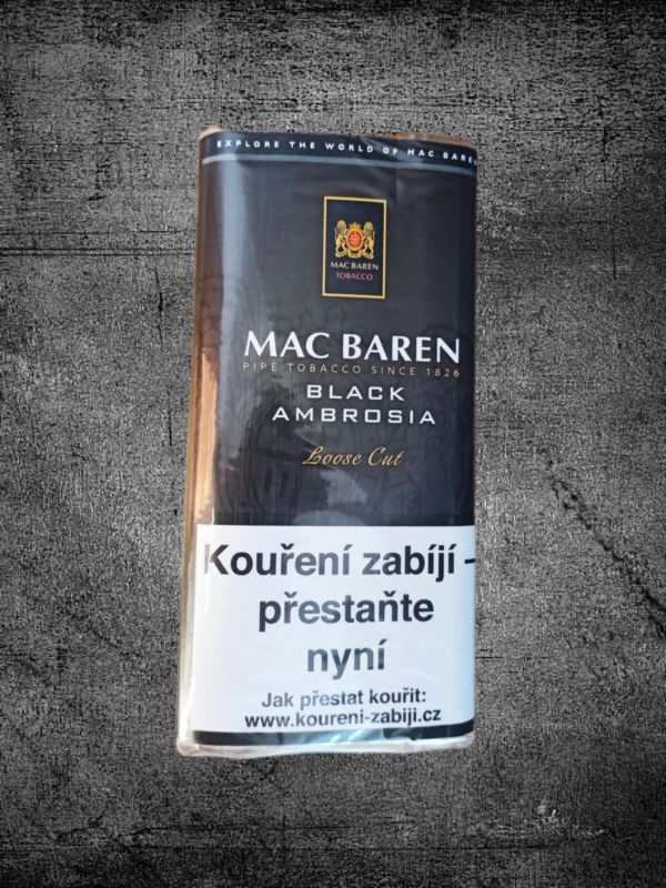 Dýmkový tabák Mac Baren Black Ambrosia 50g