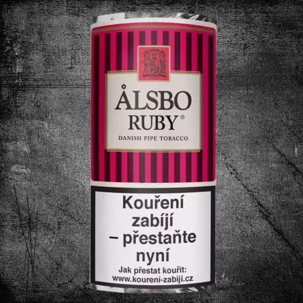 Dýmkový tabák Alsbo Ruby 40g