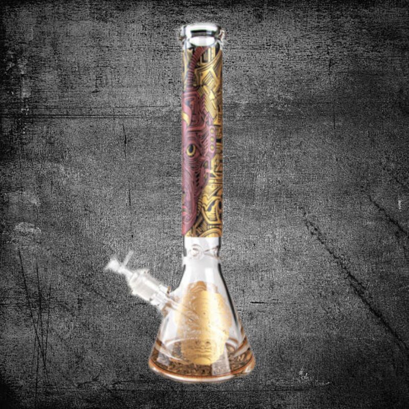 Bong Simax Amsterdam Heavy Beaker Maori 42cm