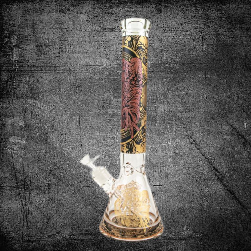Bong Simax Amsterdam Heavy Beaker Plague 42cm