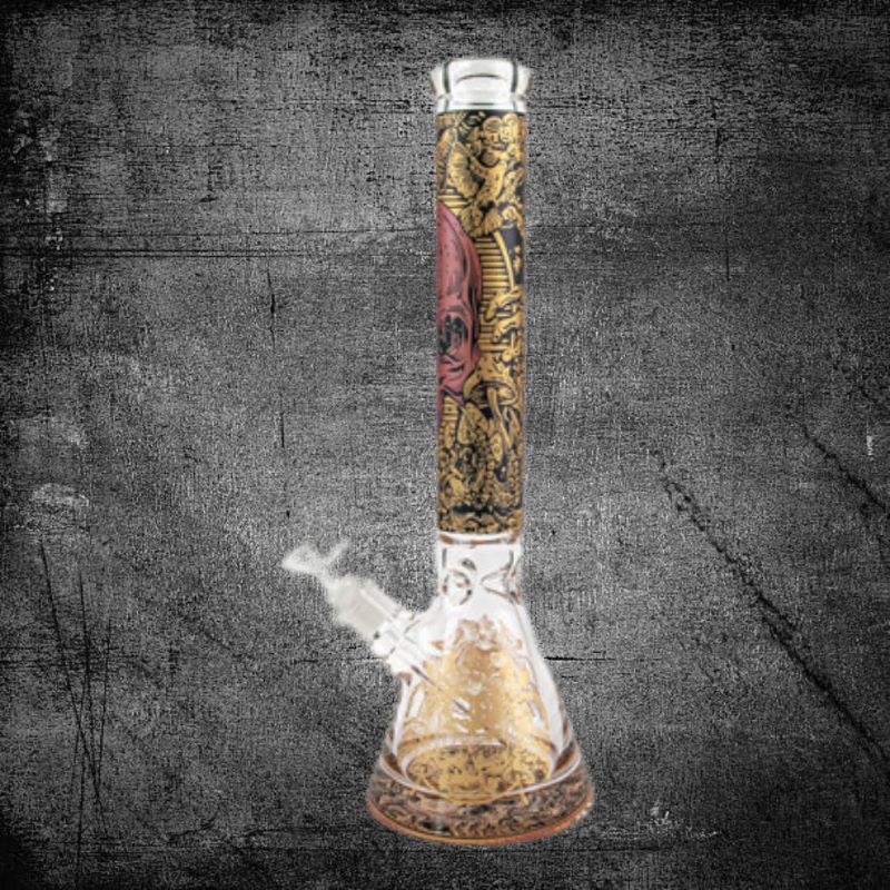 Bong Simax Amsterdam Heavy Beaker Skull 42cm