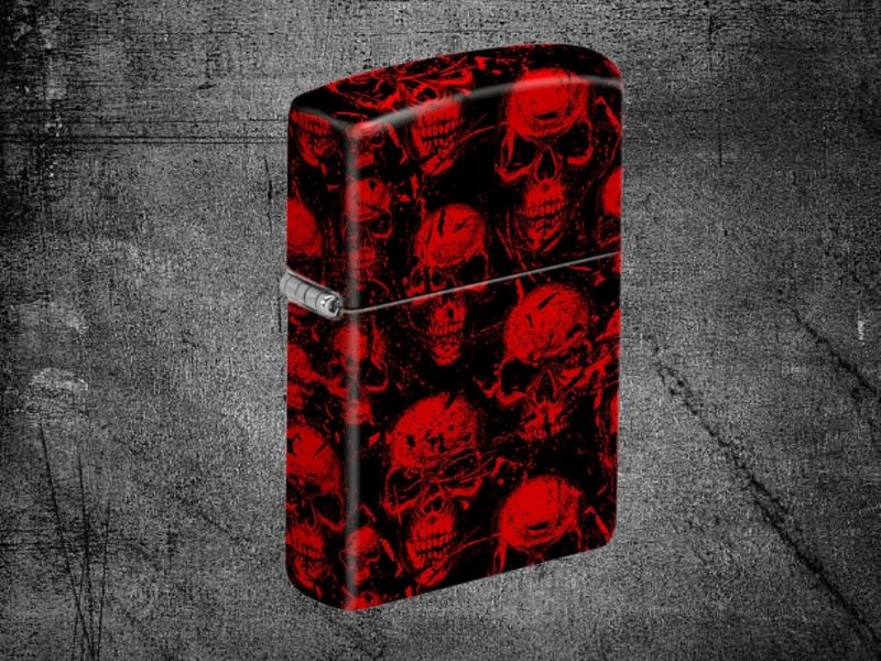 Zippo zapalovač Skulls