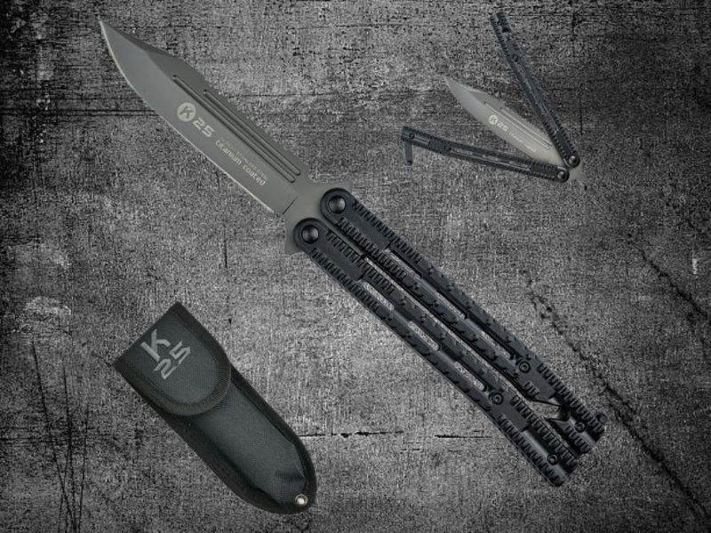 Balisong Black Talon Rescue