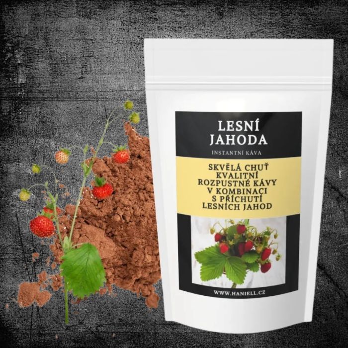 Rozpustná káva Lesní jahody 25g