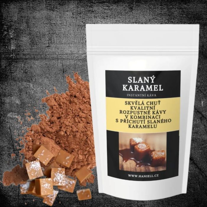 Rozpustná káva Slaný karamel 25g