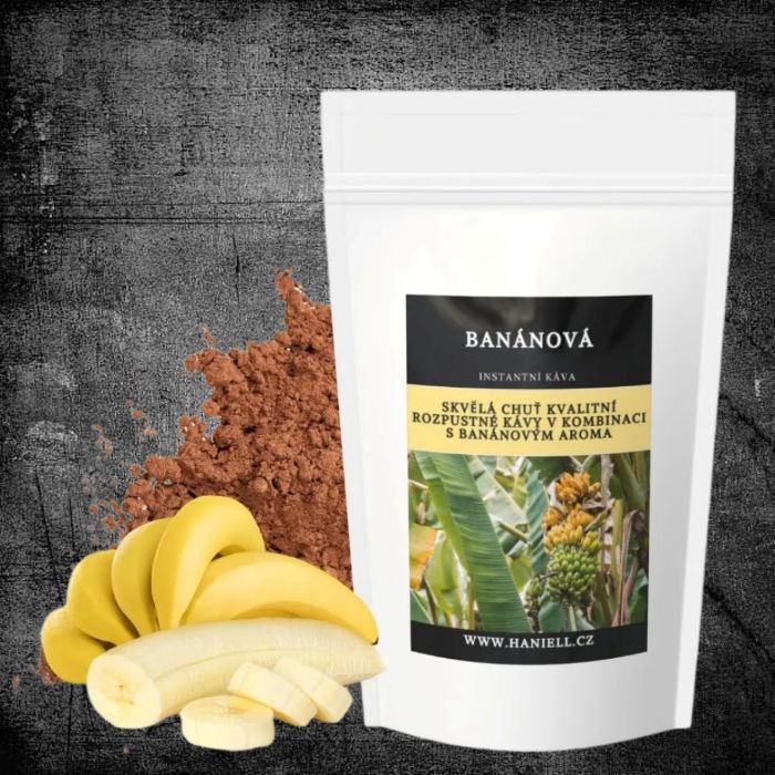 Rozpustná káva Banánová 25g